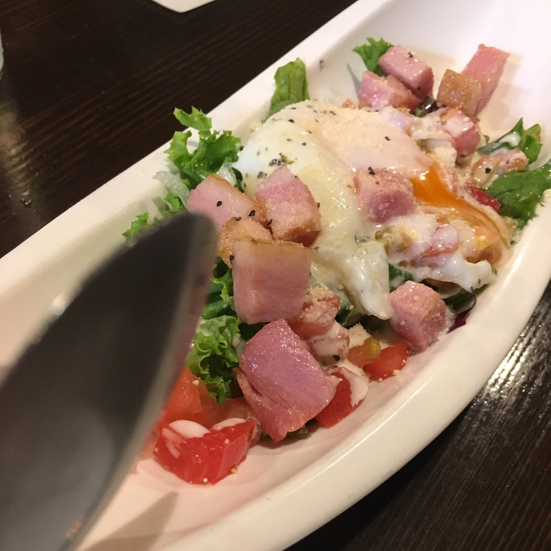 厚切りベーコンシーザーサラダ（ハーフ）(旬味旬菜 大和)