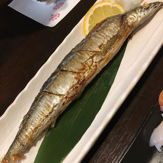 サンマ塩焼き(旬味旬菜 大和)