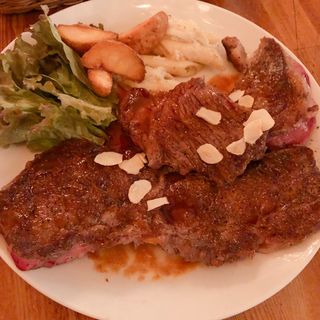 アメリカンビーフ肩ロース1ポンドステーキ 約500ｇ(お肉と神戸野菜とワインとチーズ TOROROSSO （トロロッソ）)