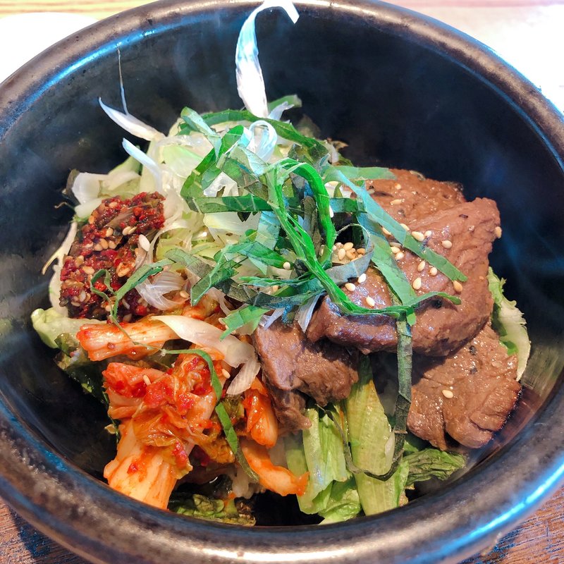 カルビ石焼ビビンバ(カフェ シジャン 明石駅ピオレ２Ｆ店)