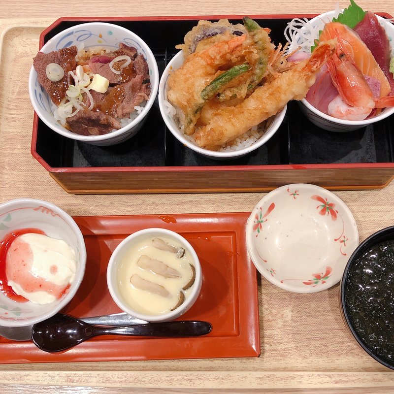 贅沢玉手箱(築地食堂 源ちゃん なんばパークス店)