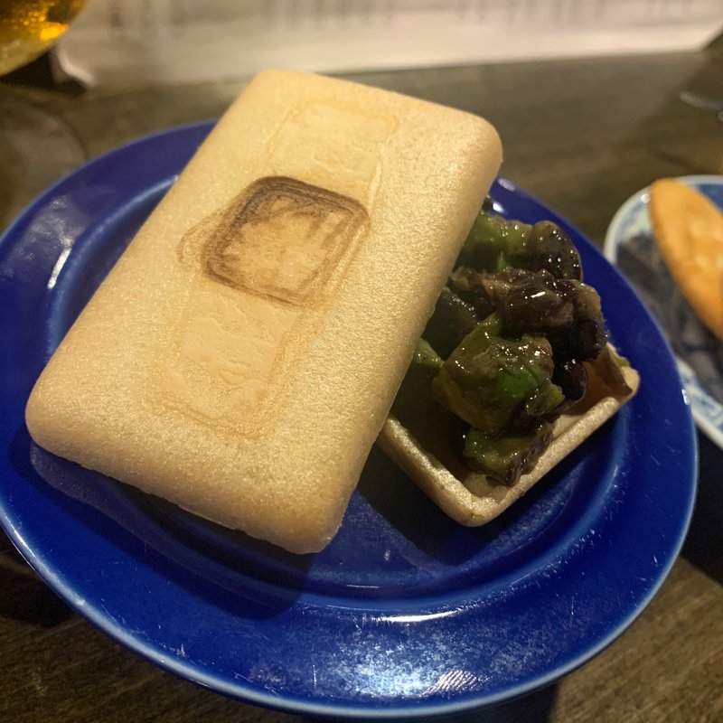 黒豆納豆モナカ(ネオバルP (neo bar P))