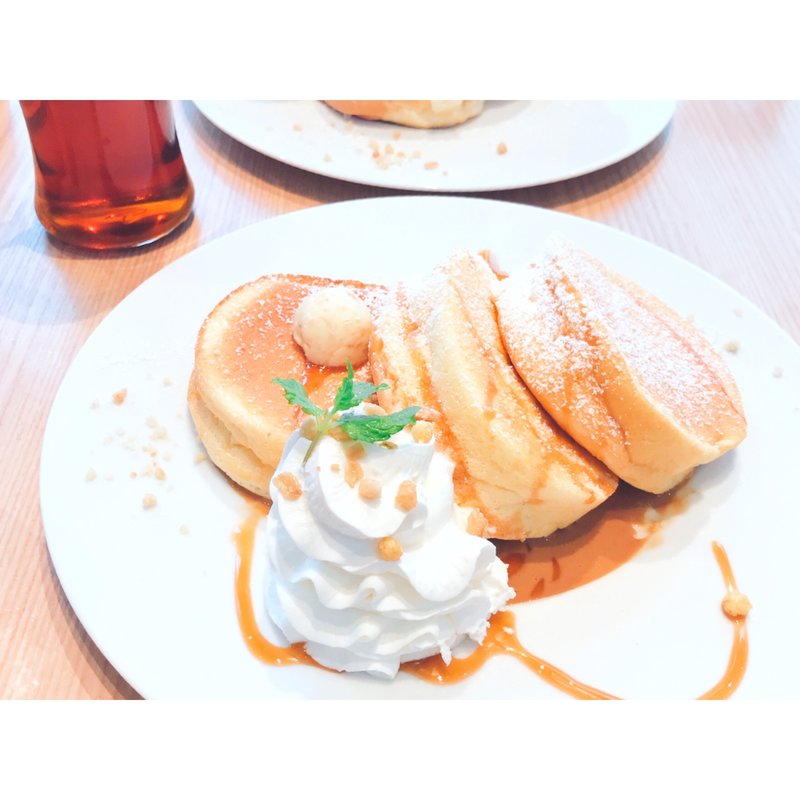 ミルクティーパンケーキ(湘南パンケーキ 横浜みなとみらい店)