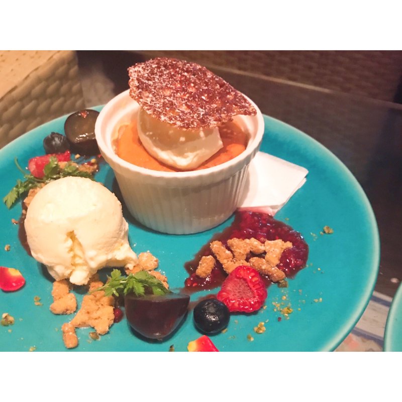 スフレチーズケーキ(THE RIGOLETTO ocean club)