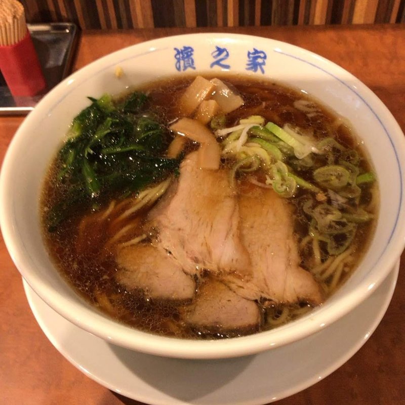 生姜醤油ラーメン(濱之家)