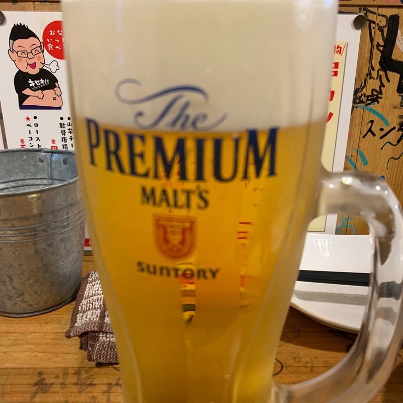 ギガビール(奇跡の手羽先 親不孝通り店)