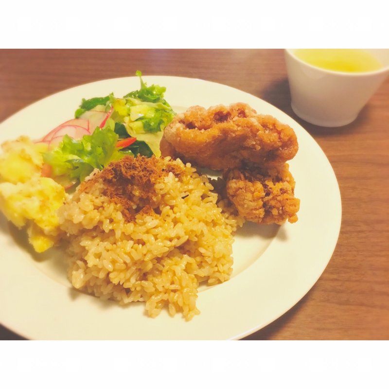 唐揚げプレート(nico cafe)