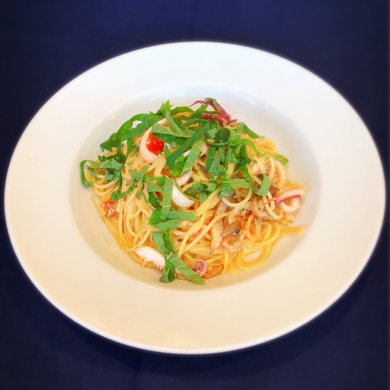 イカと大葉の和風パスタ(オーソレミオ・ディ・メイプルシティ )