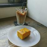 カボチャチーズケーキ(quatre cafe （カトルカフェ）)