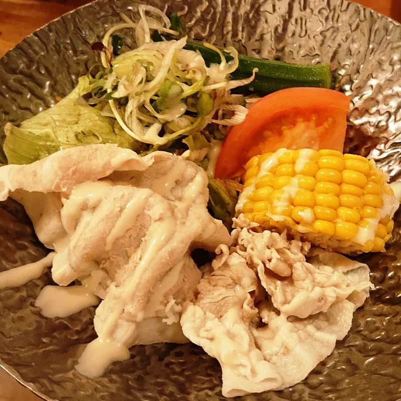 ピーチポークのピリ辛鍋(Ryoutei 奉還町本店 （Ryoutei）)