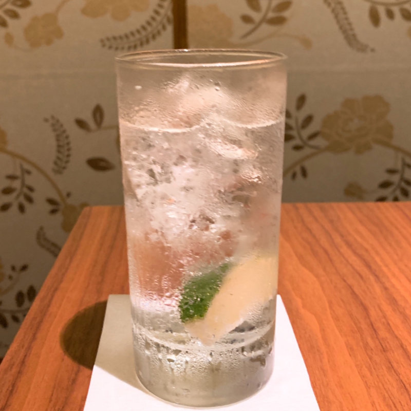 ジントニック(八丁堀黒きん )