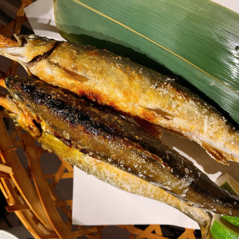 鮎塩焼き(あゆ処 国技館)
