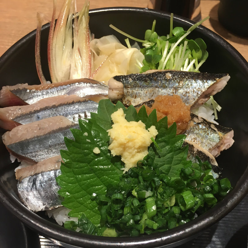 北海道さんま丼(ぐるめ丼亭 ジョイナステラス二俣川店)