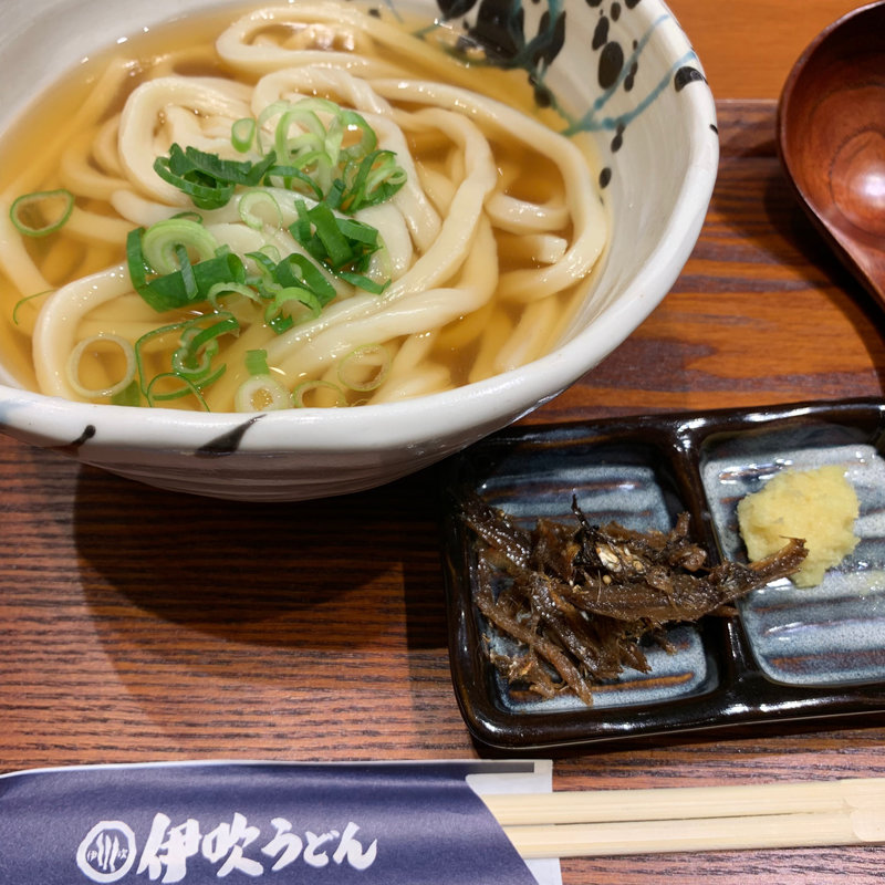 かけうどん(伊吹うどん)