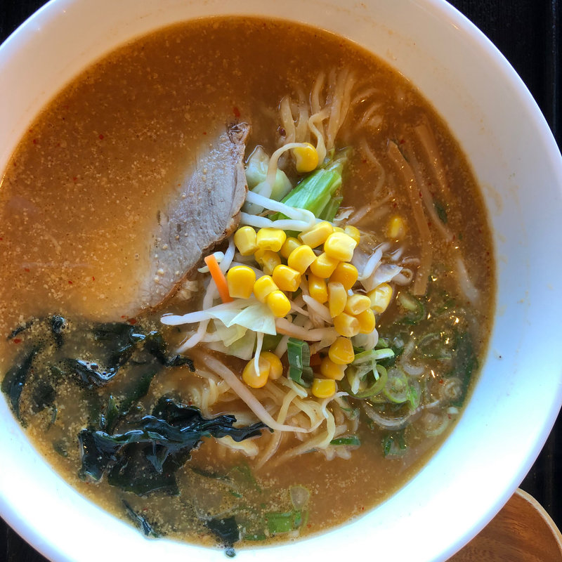 ごま味噌ラーメン(道の駅 ほっとぱーく浅科 物産館 )