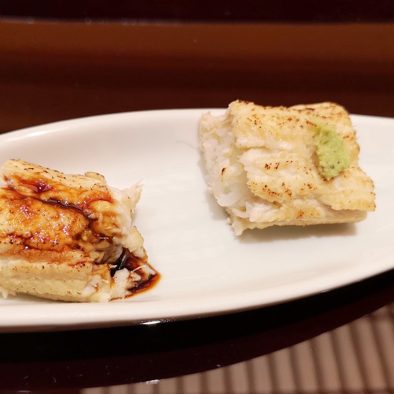 穴子　塩とタレ(HANA-GOYOMI JAPANESE RESTAURANT)