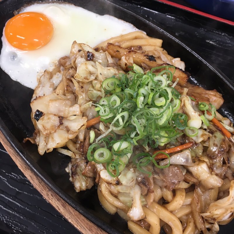 焼うどん(資さんうどん 諸岡店)