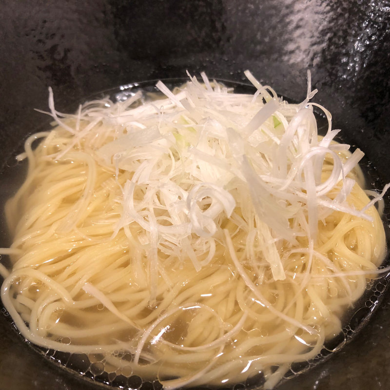 ねぎ汁そば(中華ダイニング白川)