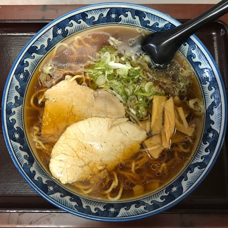 正油ラーメン(日の出食堂)