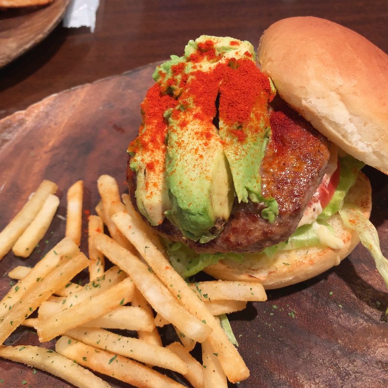 アボカドバーガー(シモキタザワテラス　PANES HOUSE)