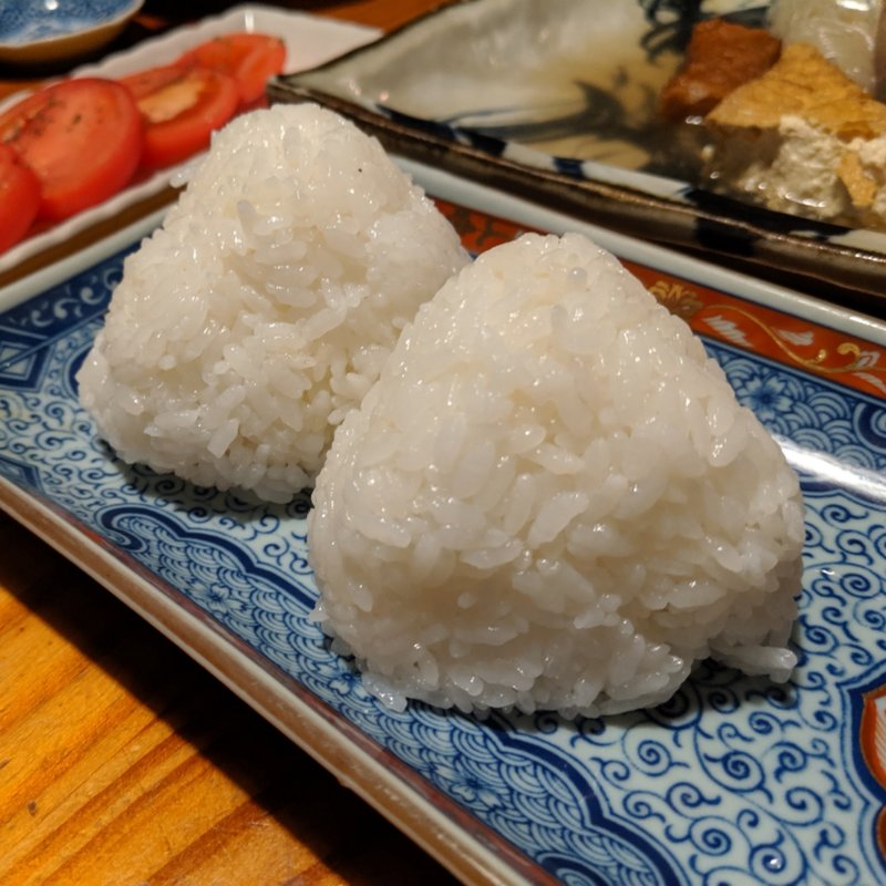 うやま米の塩おにぎり(佐香や 本店 )