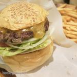 CHEDDAR CHEESE BURGER(burger kitchen CHATTY CHATTY)