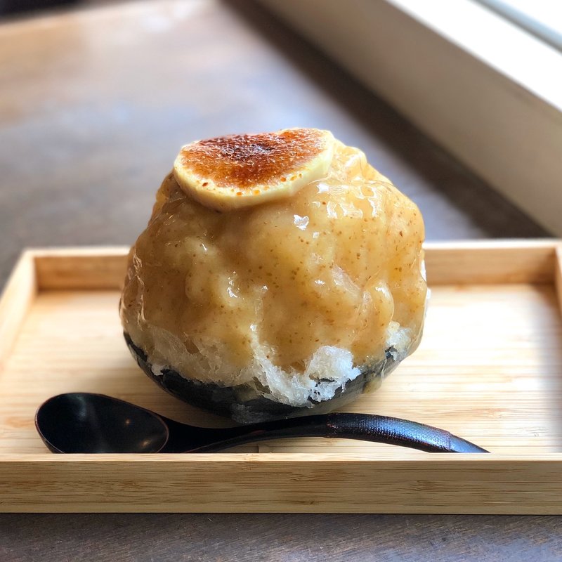無花果とヨーグルト(焼鳥バール トリットリア バンブー (こおり屋 bambu))