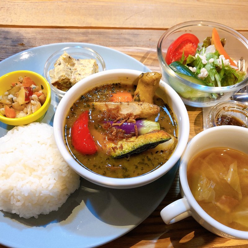 スープカレー(みのりカフェ 福岡天神)