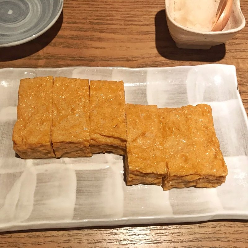 蕎麦屋の玉子焼き(蕎麦池上にかい坊)