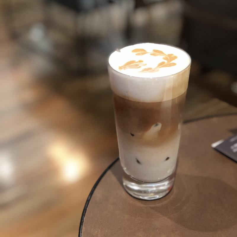 アイスカプチーノ　レギュラー(illy CAFFE 有楽町イトシア店)