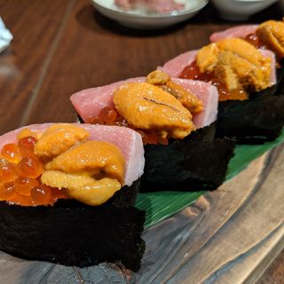 贅の全部のせ(sashimi dining 魚浜 アンド バル)