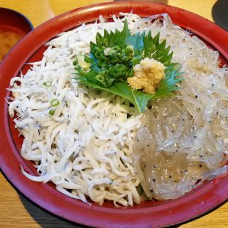 三色丼(魚河岸　丸天 みなと店 )