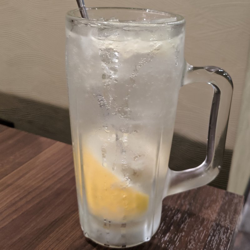 生搾りグレープフルーツサワー(焼肉さかもと２)