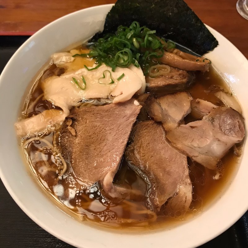 チャーシューそば(麺や食堂 厚木本店)