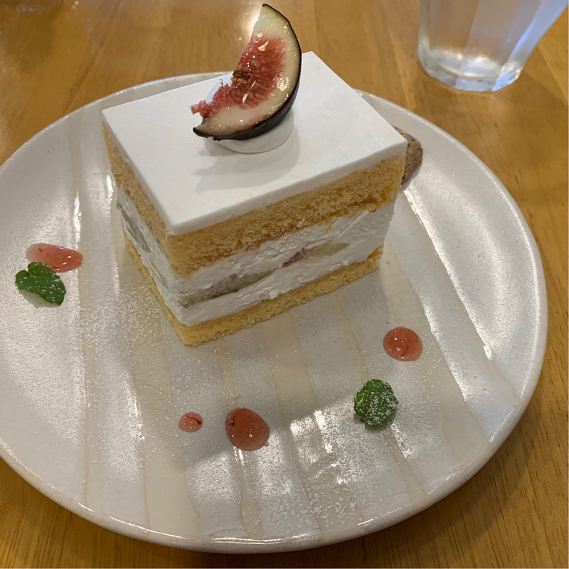 イチジクのショートケーキ(Cafe Kotonoha （カフェ コトノハ）)