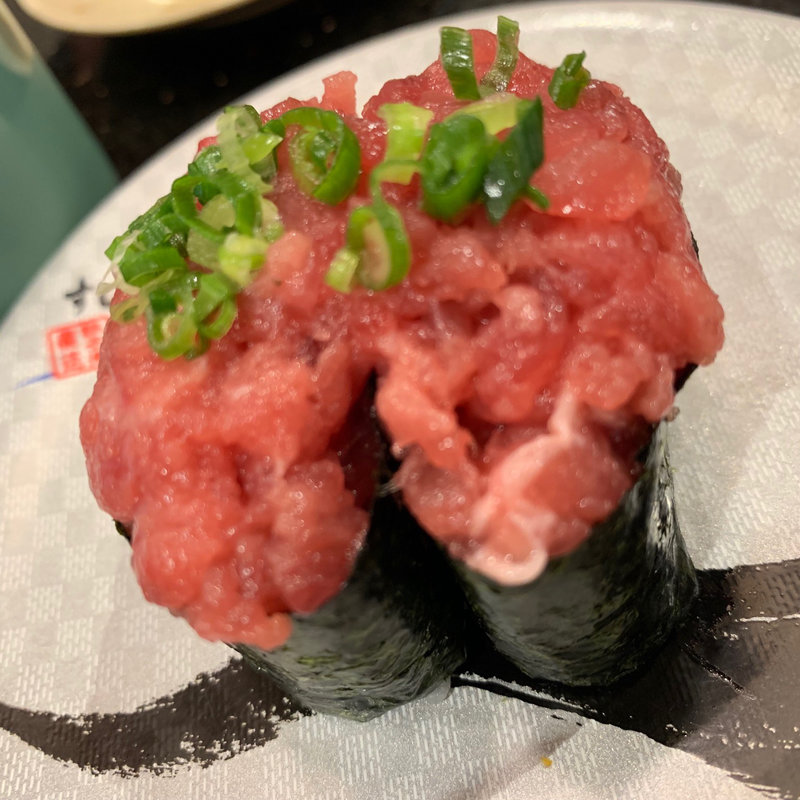 ネギトロ(すし銚子丸 亀戸店)