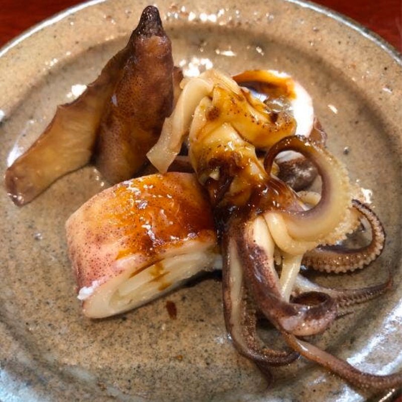 子持ち槍烏賊(鮨 一條)