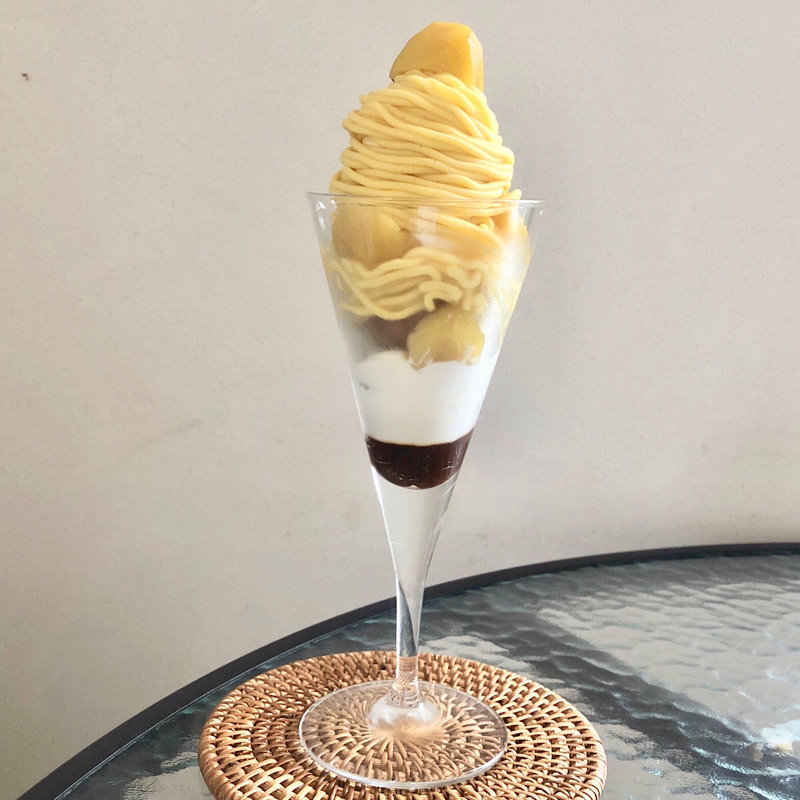 モンブランパフェ(菓歩菓歩 （Bio Sweet's capocapo ）)