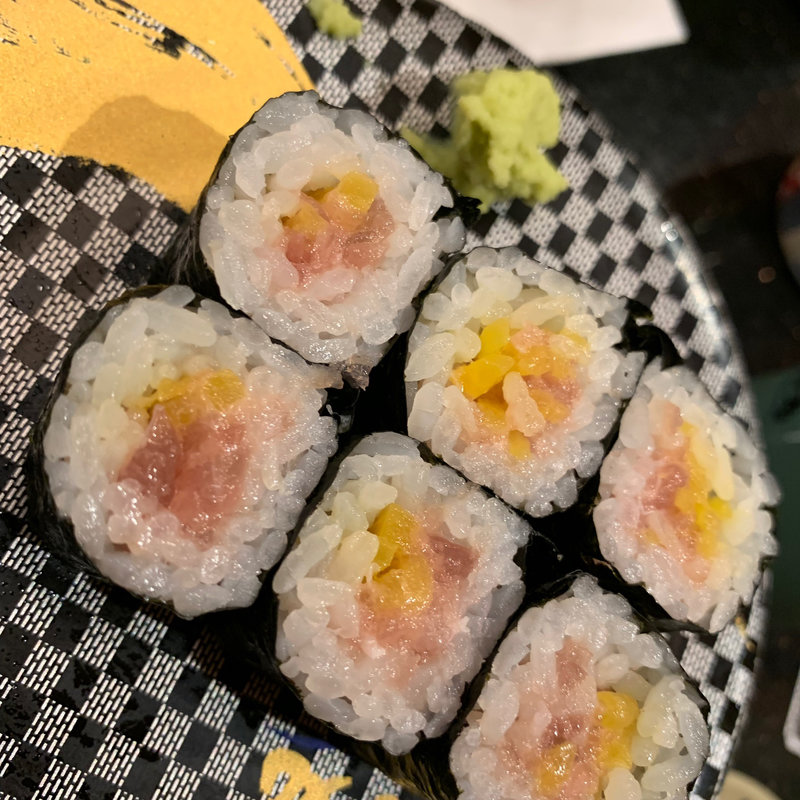 トロたく(すし銚子丸 亀戸店)