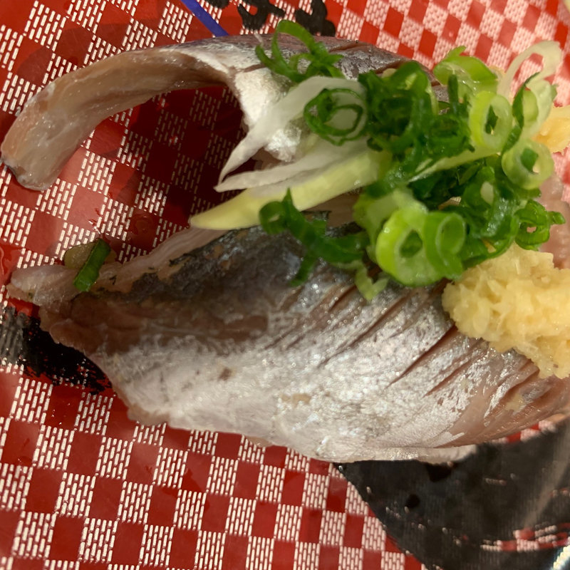 アジ(すし銚子丸 亀戸店)