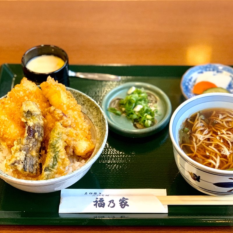 穴子丼セット(福乃家 （ふくのや）)