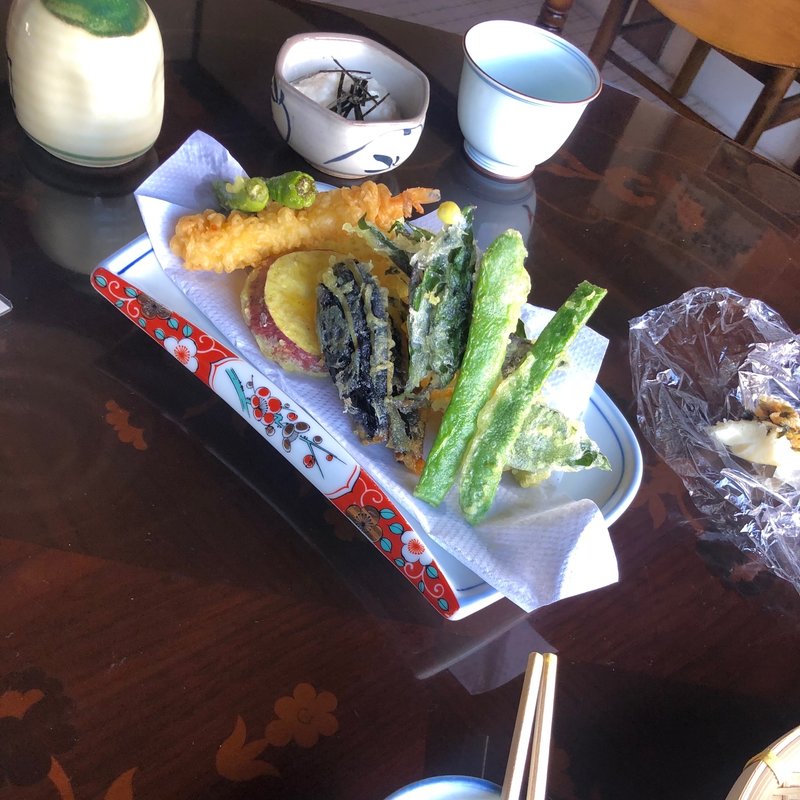 天ぷら盛り合わせ(山里 )