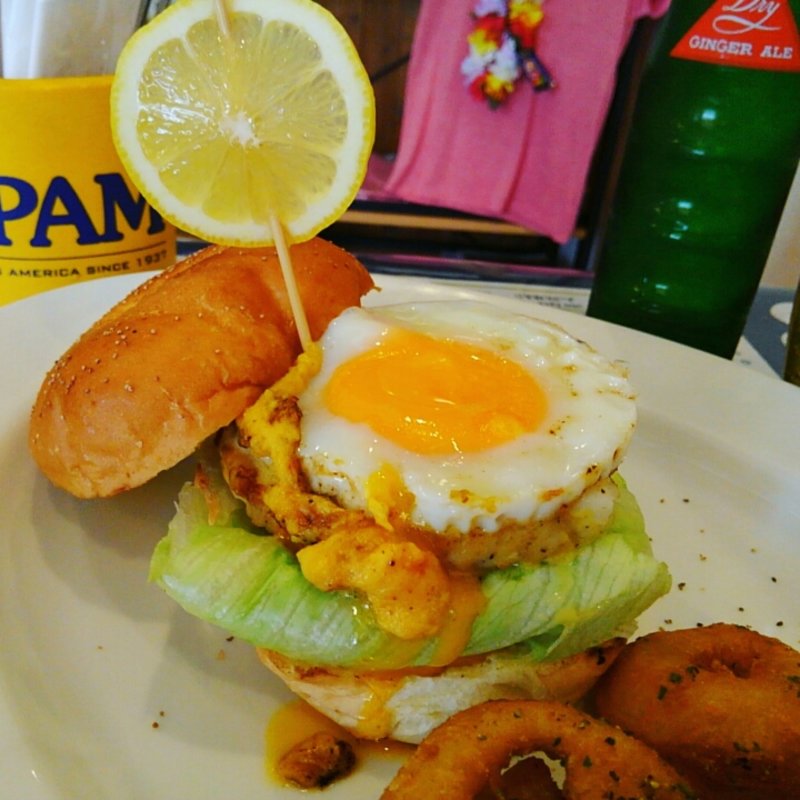 カフクバーガー(アオラニカフェ)