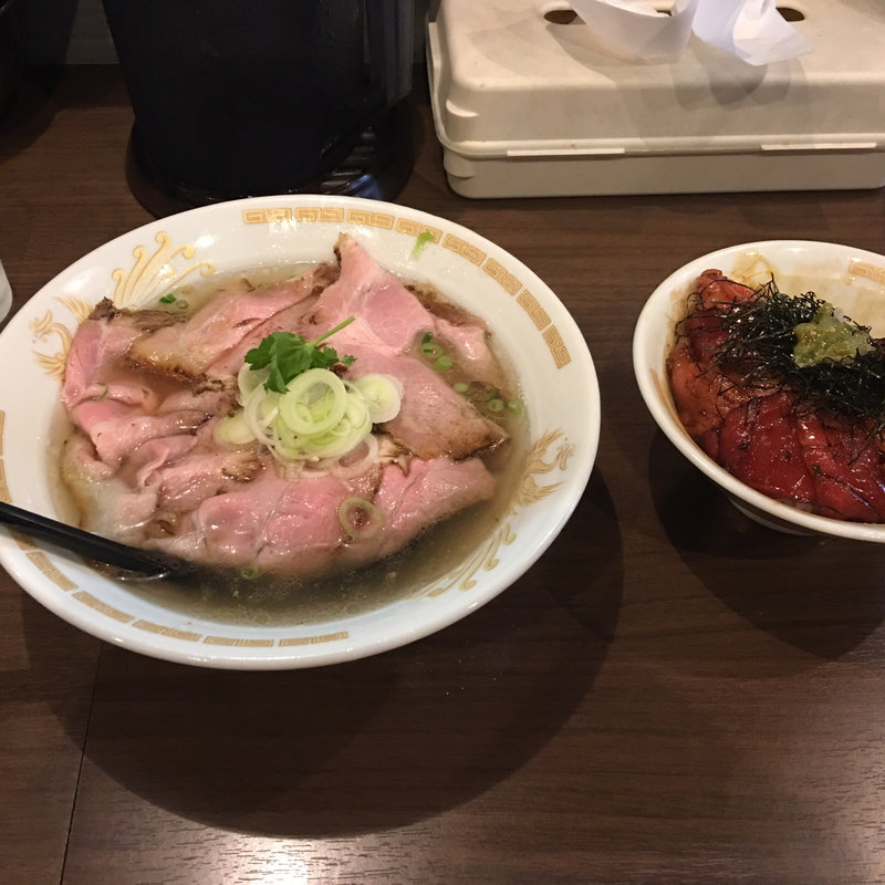 塩　チャーシュー増し(岡ほし)