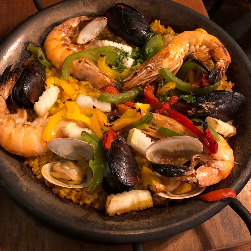 天使の海老のパエージャ（M）(Hola！ Ginza7 （オラギンザシエテ）)