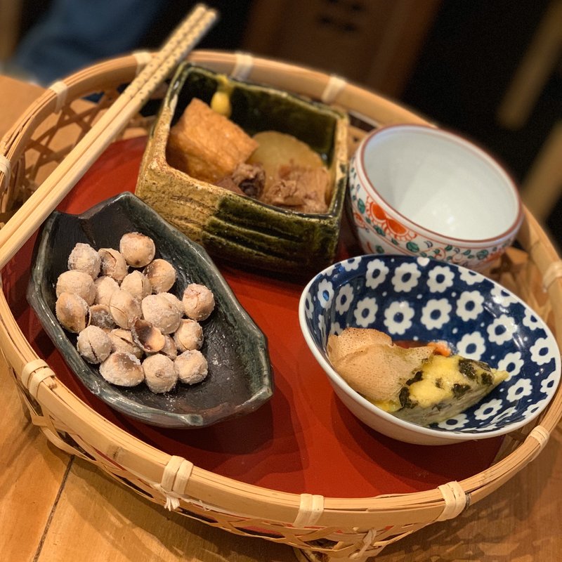 選べるおばんざい三種盛り(魚肴おばんちゃい )