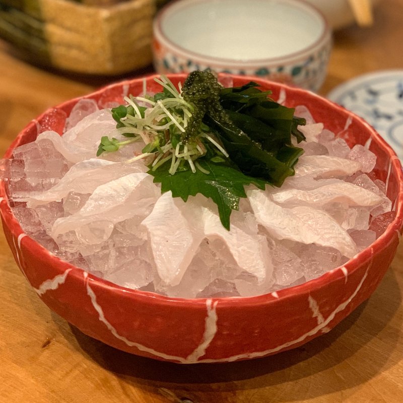 穴子刺し(魚肴おばんちゃい )