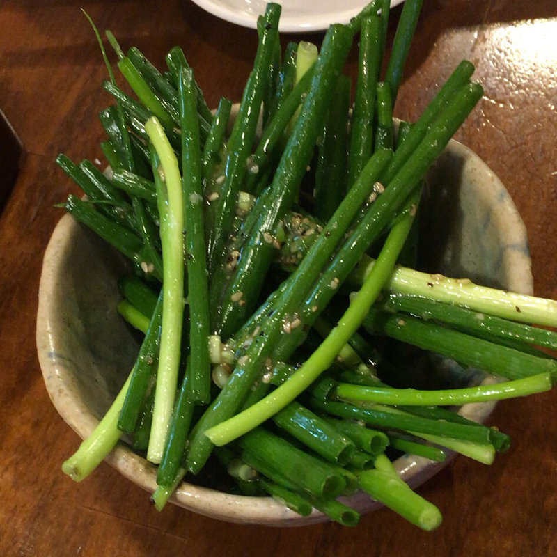 やみつきねぎサラダ(のんき 赤羽店 （もつやき のんき）)