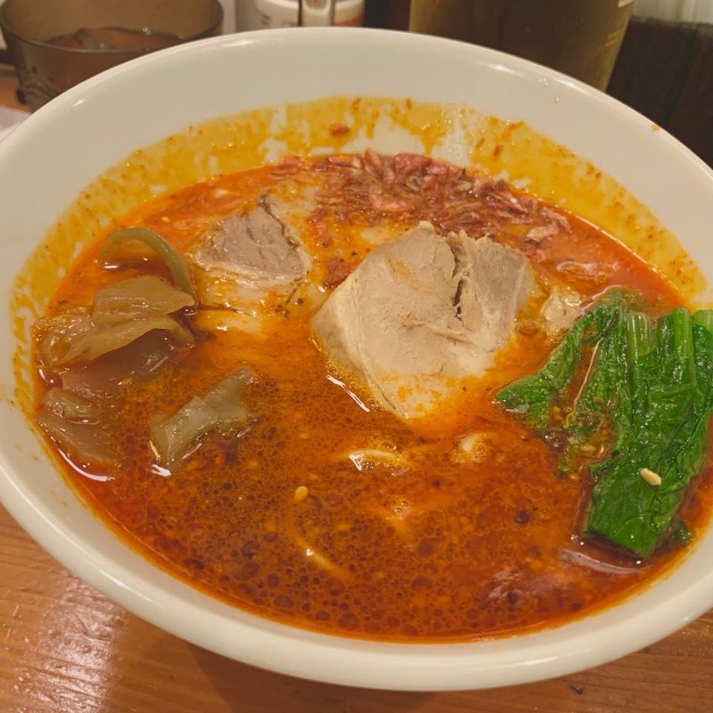 太肉担々麺(担々麺　ほおずき )