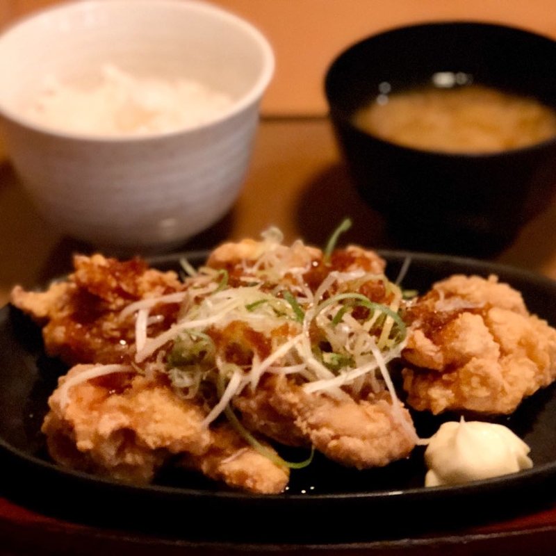 やみつき油淋鶏定食(やよい軒 両国店 )